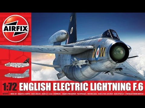 Airfix English Electric Lightning F.6 1/72 Scale | The Inner Nerd