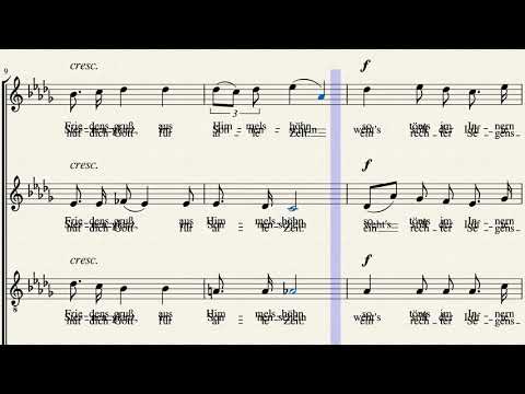 Behüt' dich Gott by Josef Gabriel Rheinberger, Op. 186, No. 7