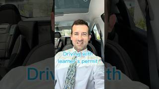 Driving with learners permit