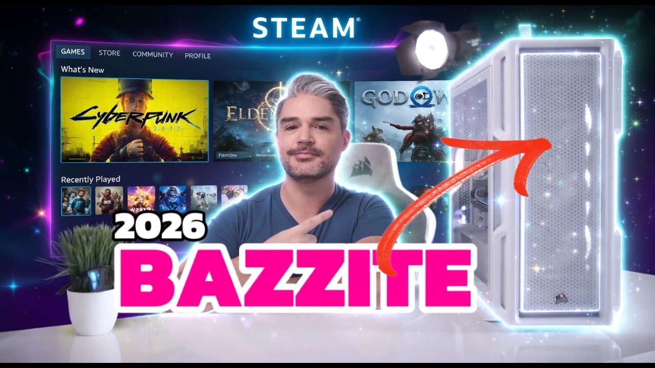 Guía definitiva para instalar Bazzite en 2026 junto con armado de PC!!