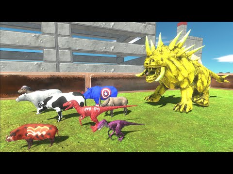 Escape from ACID HELLHOUND - Animal Revolt Battle Simulator