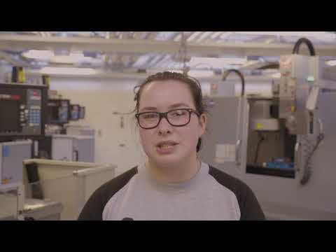 Level 3 Extended Diploma student, Heather, on Engineering - Northern Regional College