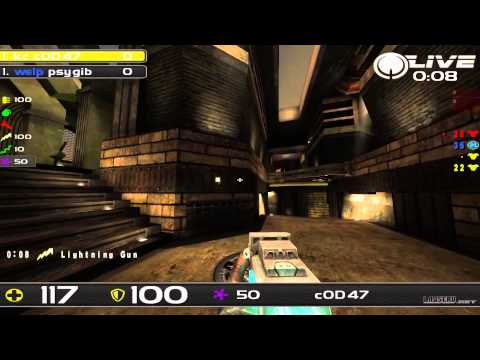 psygib vs c0D47 - Quakecon 2014 Group G Round 1 (Quake Live VOD)