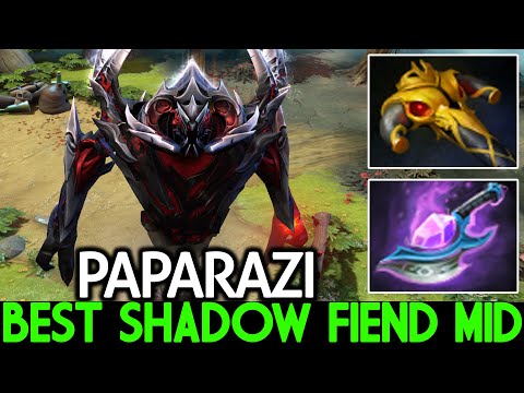 PAPARAZI [Shadow Fiend] Best SF Mid Show His Style Plays Dota 2