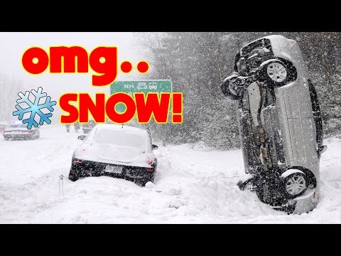 Funny SNOW Car Crash Compilation 🚗❄Crash best of Video