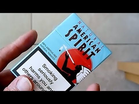 Blast From The Past - Natural American Spirit Blue