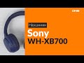 Наушники Sony WH-XB700 черный - Видео