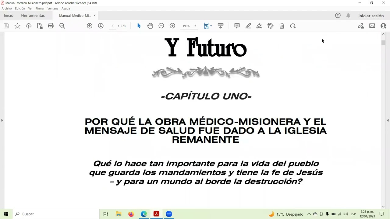 LA VERDADERA OBRA MEDICO MISIONERA