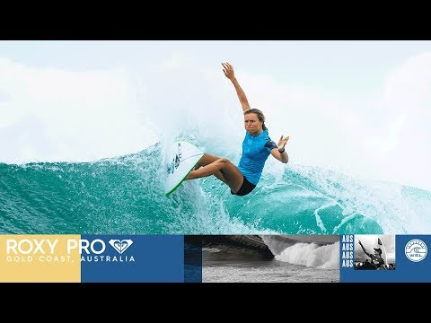 Andrew vs. Fitzgibbons vs. Defay - Round Three, Heat 4 - Roxy Pro Gold Coast 2018