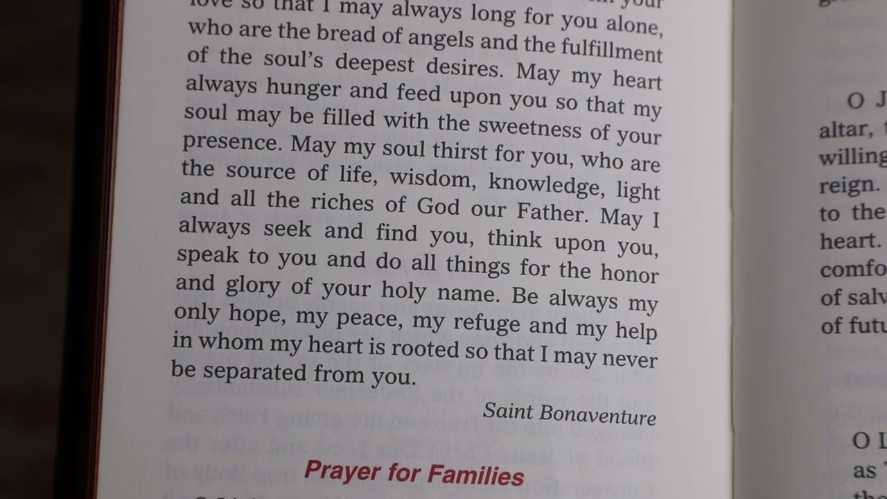 Eucharistic Adoration Prayer Book Video