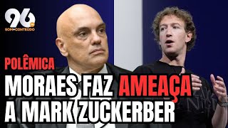 MORAES MANDA ULTIMATO PARA FACEBOOK APÓS RETIRAR CHECAGEM DE FATOS