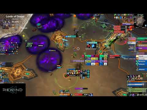 Mythic Lords of Dread - Resto Druid PoV | Rewind US-Illidan