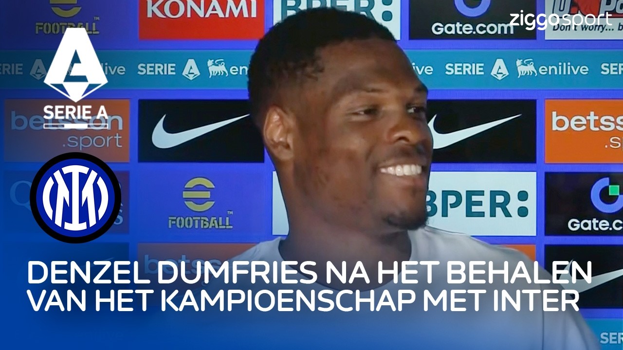 Dumfries: "Geweldig dat die bus straks door Milaan rijdt!" 😁 | Interview met Denzel Dumfries