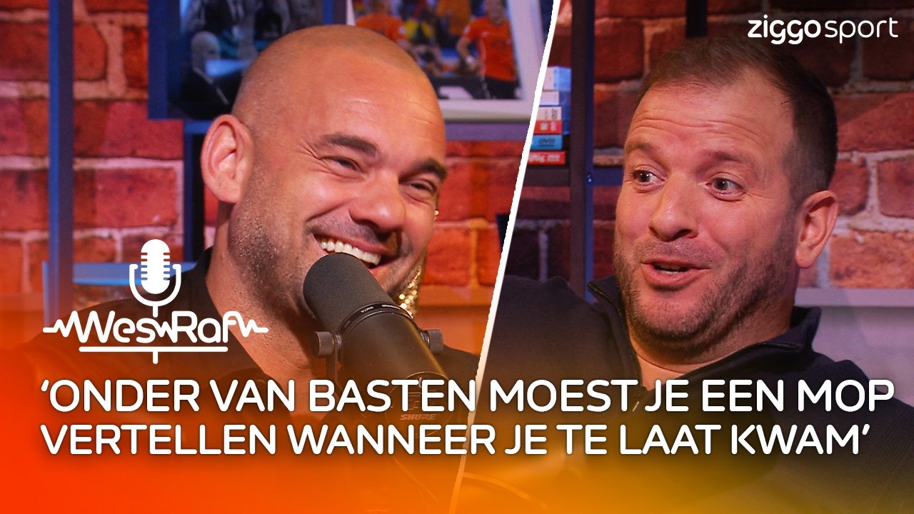 "Van der Sar was 10 minuten bezig, maar vergat de clou van de grap te vertellen" 😅 | Wes & Raf