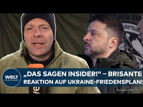 PUTINS KRIEG: Selenskyj präsentiert 20-Punkte-Friedensplan – Russen mit brisanter Reaktion!