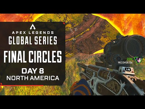 All Final Circles | NA ALGS | Day 8 ft. TSM, 100Thieves, Esports Arena and G2 Esports | Apex Legends