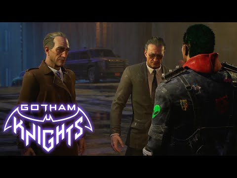Gotham Knights - Thug pulls a gun on Alfred and immediately regrets it