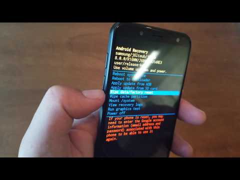 Samsung Galaxy J6 2018 How To Hard Reset