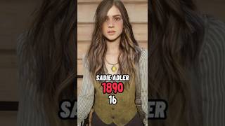 How old is Sadie Adler Red Dead Redemption 2 #gaming #fyp #shorts #sadieadler