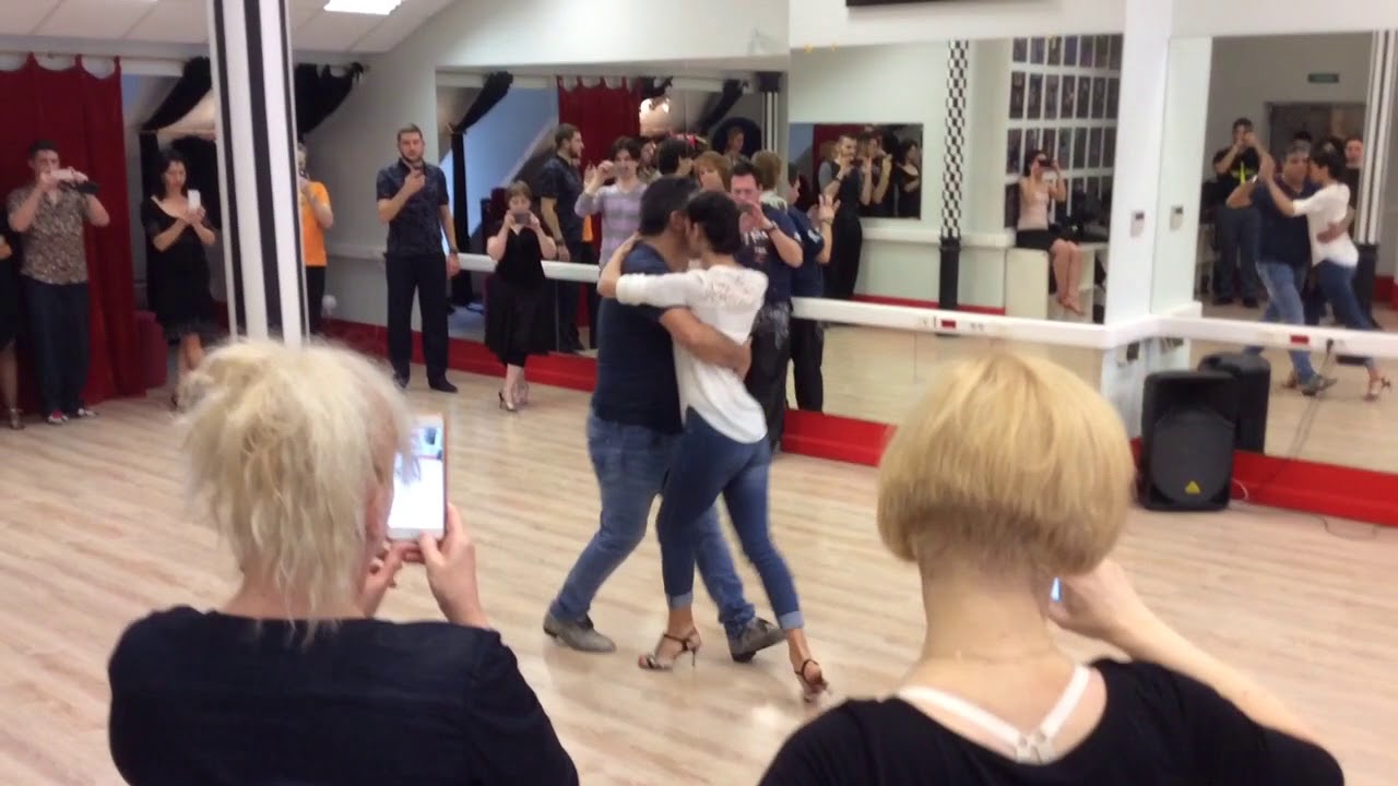 Julio Balmaceda y Virginia Vasconi in EdissaDNItango