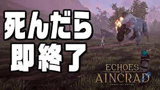 死んだらセーブデータが消える世界で冒険する『 Echoes of Aincrad 』