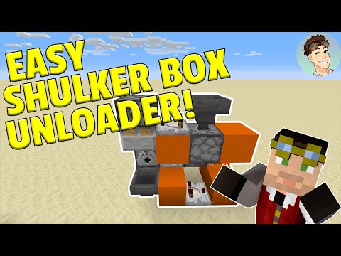 Redstone Tutorial | EASY SHULKER BOX UNLOADER! | 1.16.4 tinker77