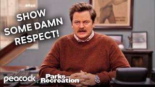 Every Single One Of Ron’s Talking Heads | Parks and Recreation