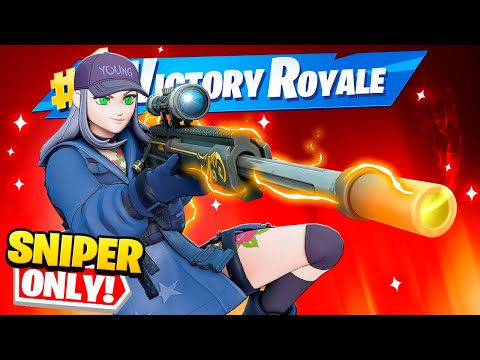 The SNIPER *ONLY* Challenge In Fortnite