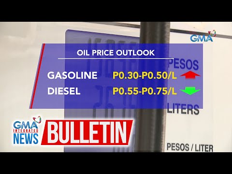 Produktong petrolyo, posibleng magmahal sa susunod na linggo GMA Integrated News Bulletin