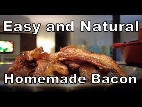 How To CURE BACON, Old Fashion Way! (No Chemicals) Natural, Easy