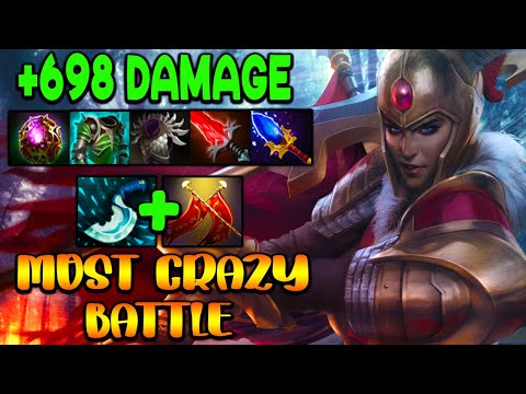 +698 DAMAGE - MOST INTENSE CARRY LEGION CAMMANDER - FULL TEAM FIGHT - DOTA 2 GAMEPLAY