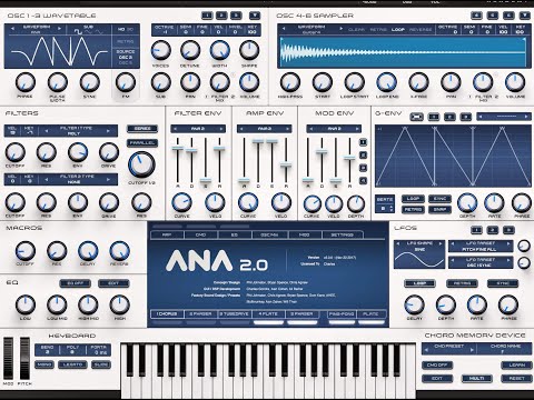 ANA 2 - Playing The Presets (The "A" Group)