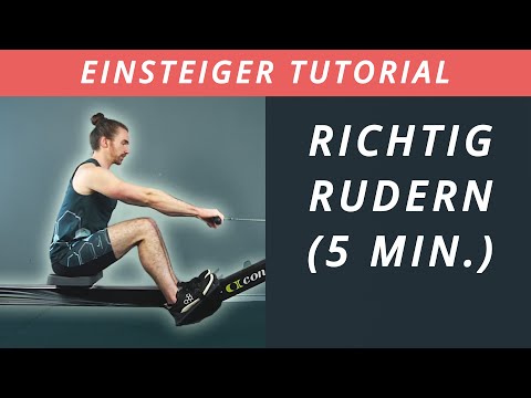 BEGINNER TUTORIAL 5 MIN - How to row correctly with a rowing machine (2025)