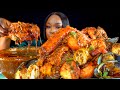 KING CRAB SEAFOOD BOIL MUKBANG DESHELLED SEAFOOD BOIL MUKBANG Seafood Mukbang
