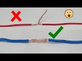 How To Connect Electrical Wires Together Awesome Idea Joint Of Electric Wire