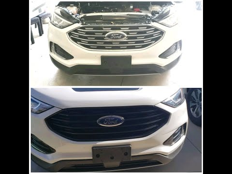 HOW TO REMOVE EDGE GRILL/PAINT THE GRILL ON YOUR VEHICLE AND MAKE IT BRAND NEW!!