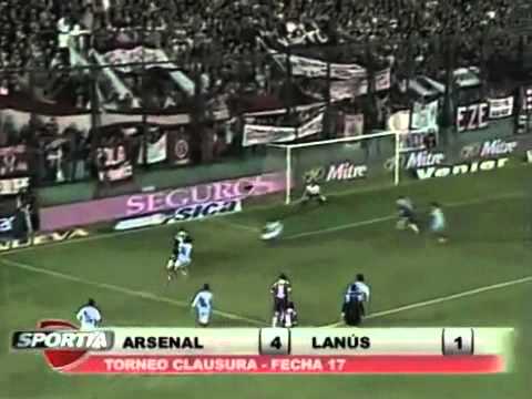 Maximiliano Velazquez - Lanus vs Arsenal - Clausura 2009