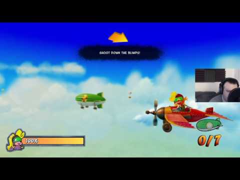Crash Bandicoot 3: WARPED (N-Sanity HD) playthrough pt25 - Coco, the Red Baron!