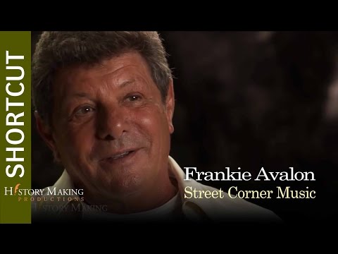 Frankie Avalon on Street Corner Music