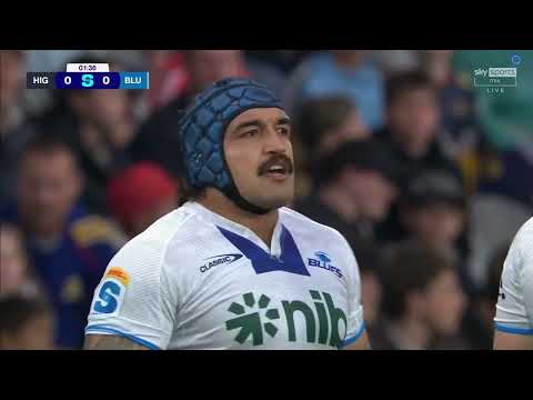 Highlanders vs Blues 22 02 2025 Super Rugby