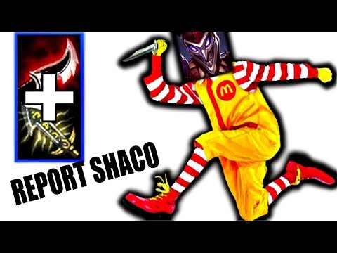 Report This Fed Shaco PLS (ONESHOT SHACO BUILD)