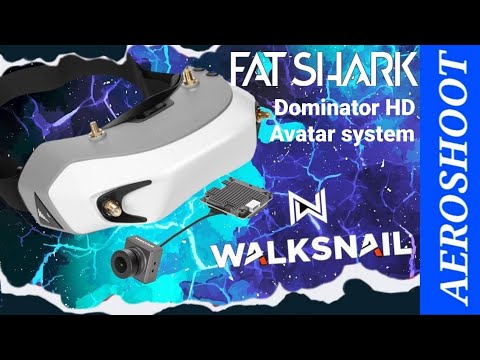 fatshark dominator hd goggles (walksnail avatar hd)/unboxing.  #fatshark #walksnail