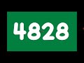 Colorful Numbers 1 To 10000 With Fonts