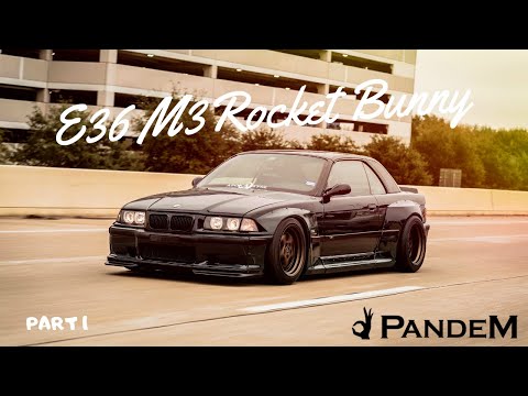 E36 M3 Widebody Build - Rocket Bunny - Pandem Part 1