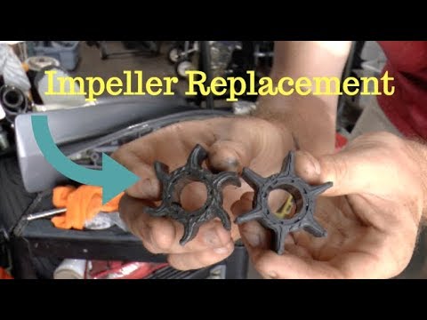 How To Replace A Water Pump Impeller Yamaha 70hp Outboard Motor