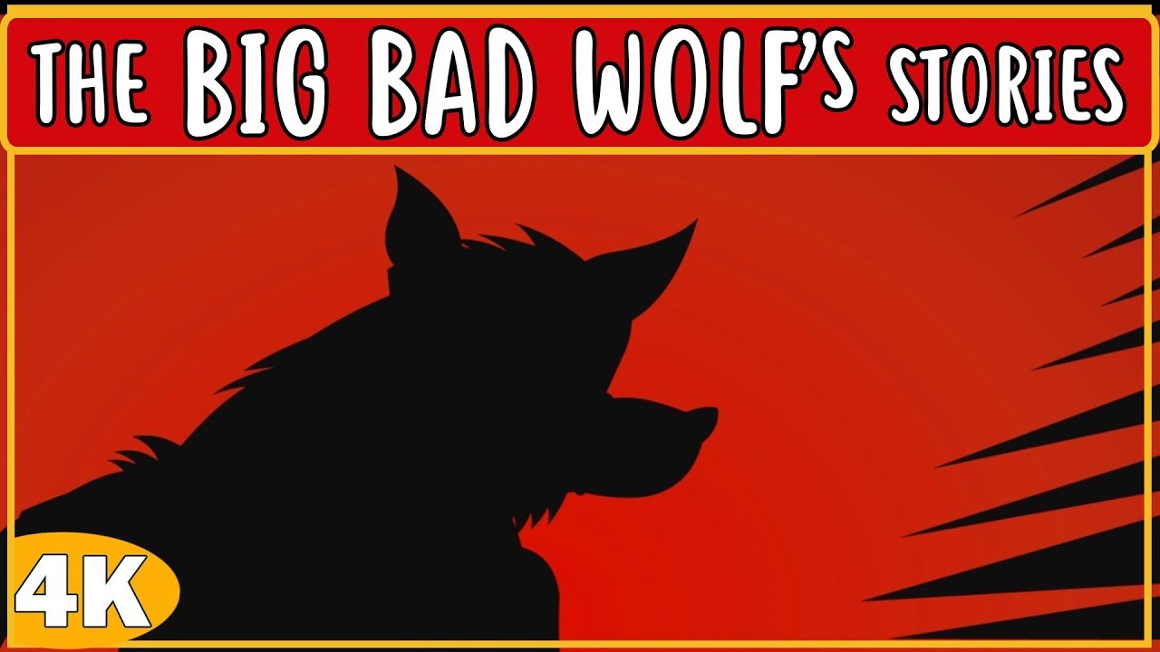 THE BIG BAD WOLF STORIES || CHILDREN STORIES IN ENGLISH