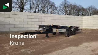 Remorque porte-conteneur Krone ZZ 2 axles | Image 4 - Autoline