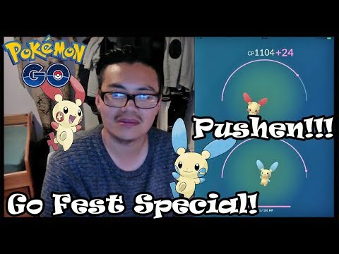Go Fest Special - MINUN & PLUSLE auf Max gepushed! Pokemon Go! Video