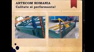 preview picture of video 'Utilaje agricole produse in Romania - Nivelator hidraulic produs de Artecom Romania'