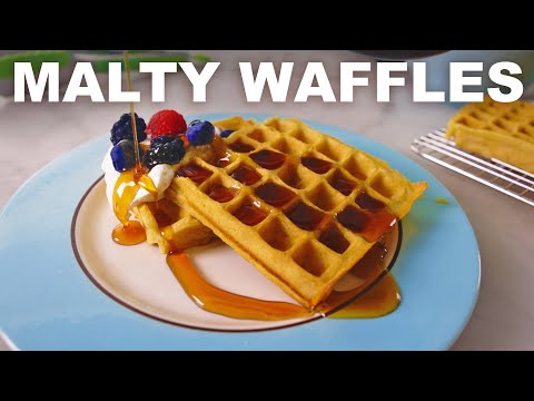 Belgian waffles cross-bred with Waffle House